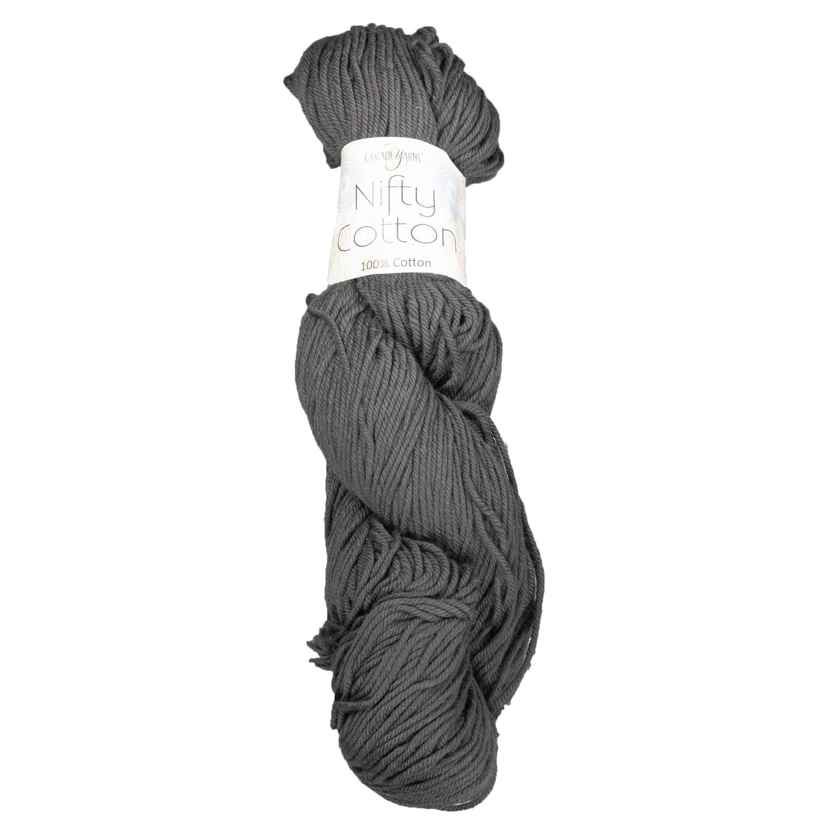 Cascade Yarns Nifty Cotton Yarn - 27 Jet - Zoom Image
