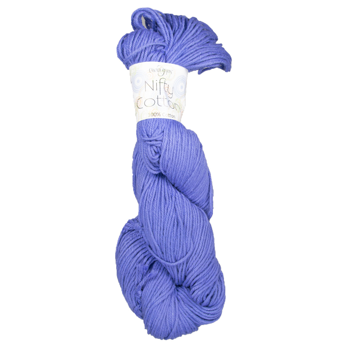 Cascade Yarns Nifty Cotton Yarn - 43 Blue Iris - Zoom Image
