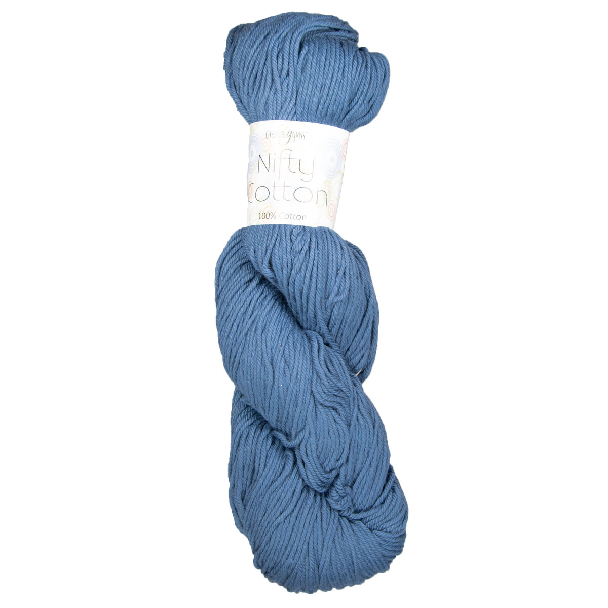 Cascade Yarns Nifty Cotton Yarn - 36 Blue Indigo - Zoom Image
