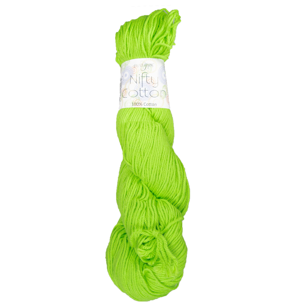 Cascade Yarns Nifty Cotton Yarn - 11 Lime - Zoom Image