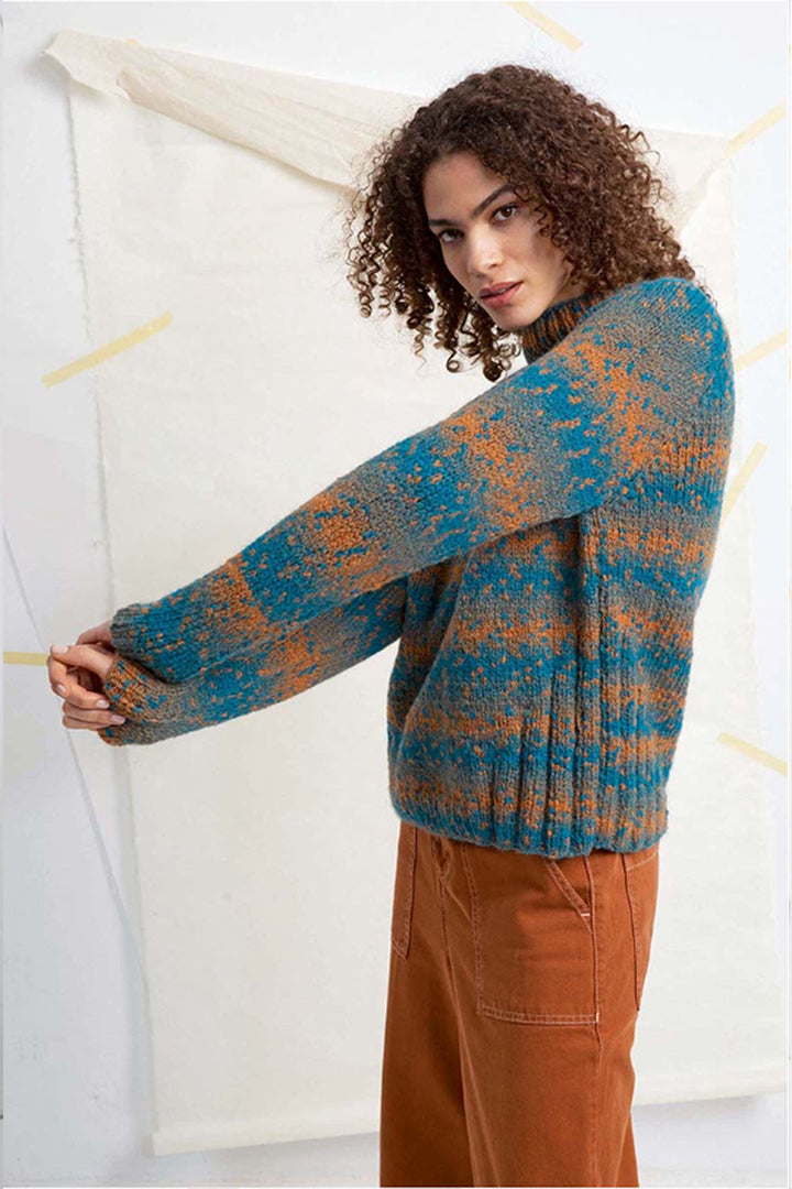 Lang Yarns Bergen Patterns - Sweater - PDF Download - Extra Image