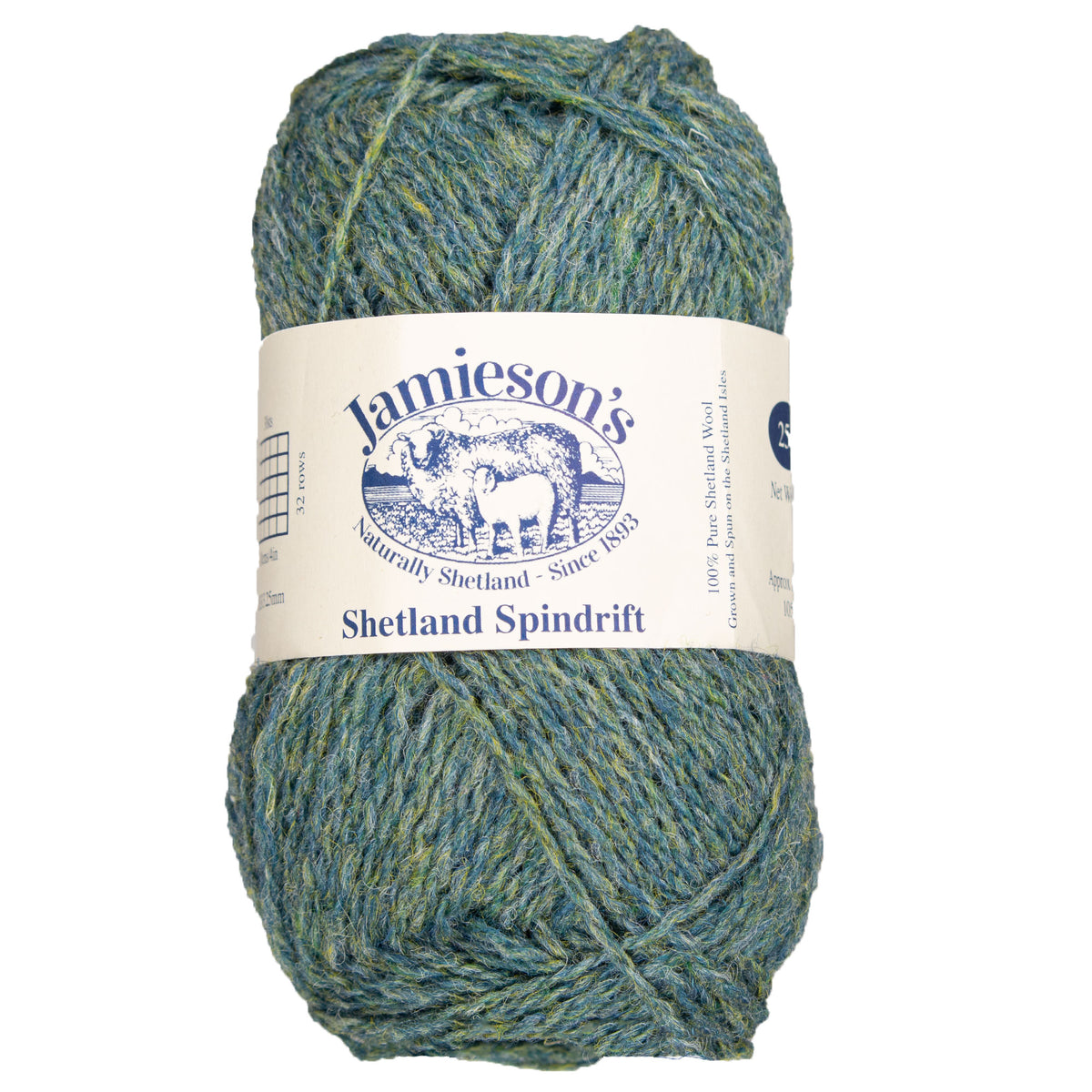 Jamieson's of Shetland Spindrift Yarn - 232 Blue Lovat - Zoom Image