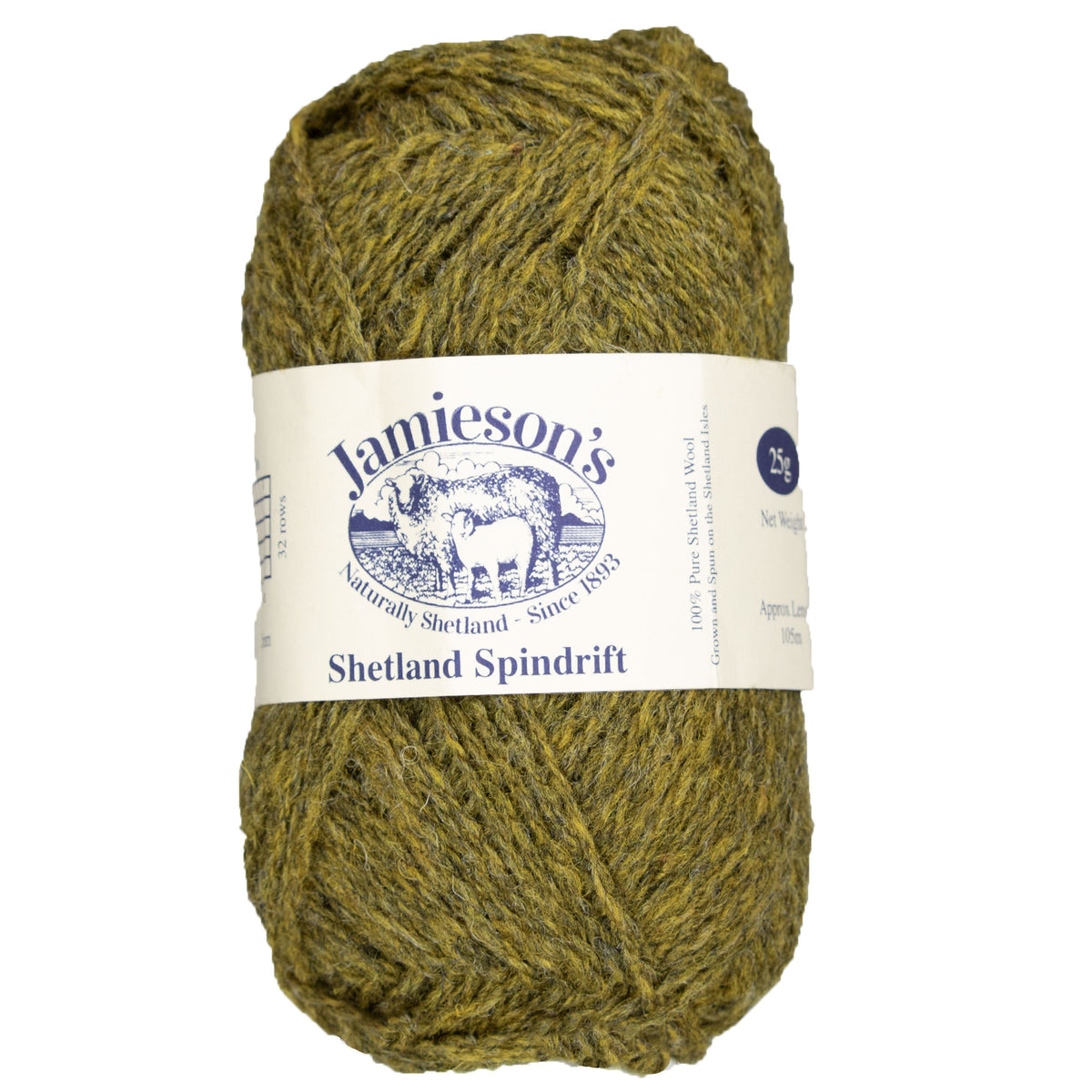 Jamieson's of Shetland Spindrift Yarn - 231 Bracken - Zoom Image