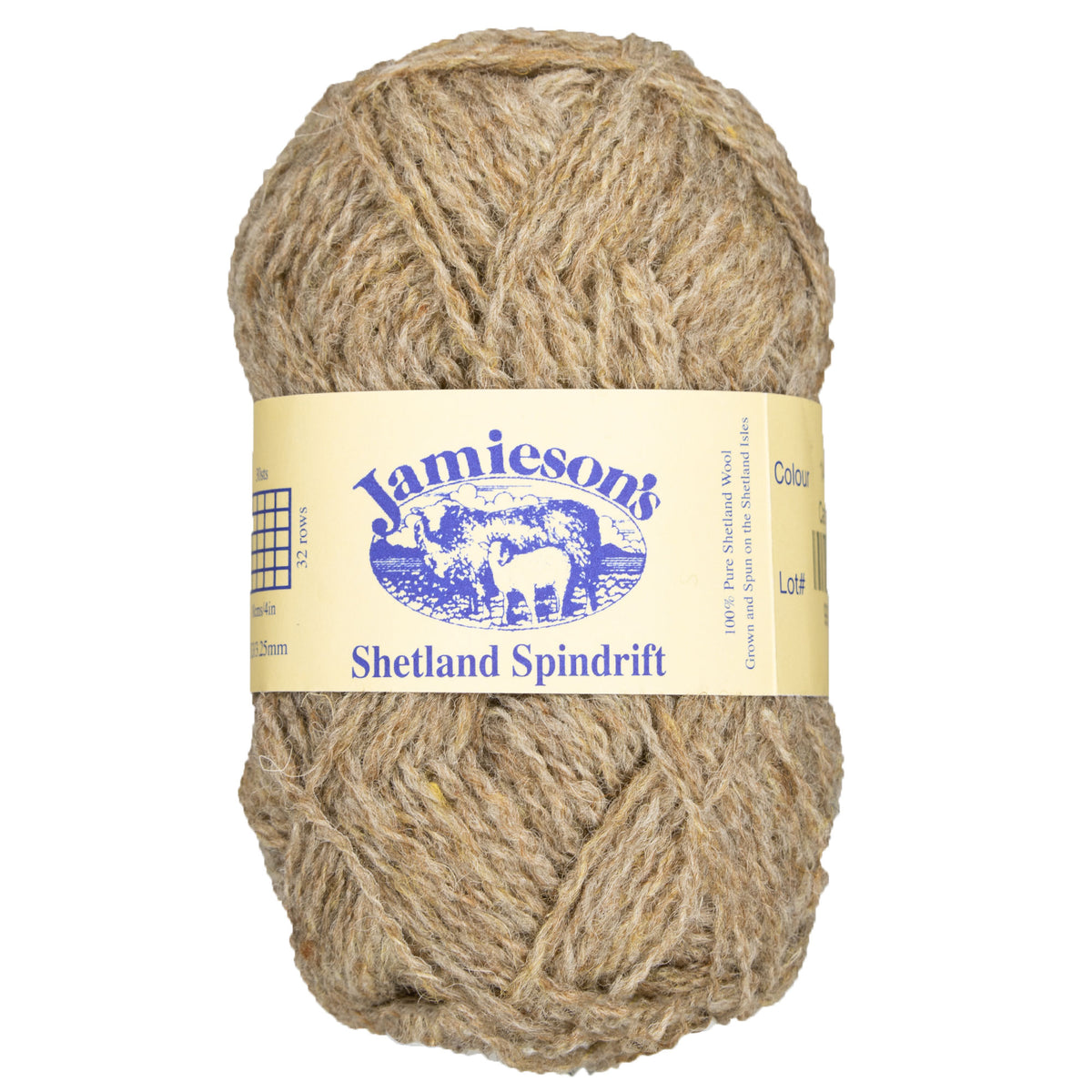 Jamieson's of Shetland Spindrift Yarn - 141 Camel (Backordered) - Zoom Image
