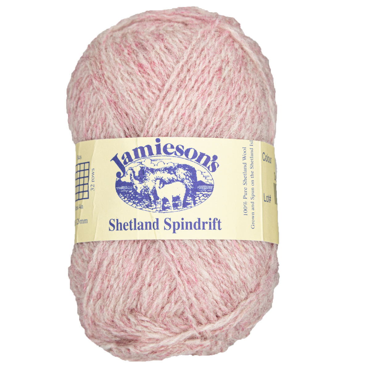 Jamieson's of Shetland Spindrift Yarn - 268 Dog Rose - Zoom Image
