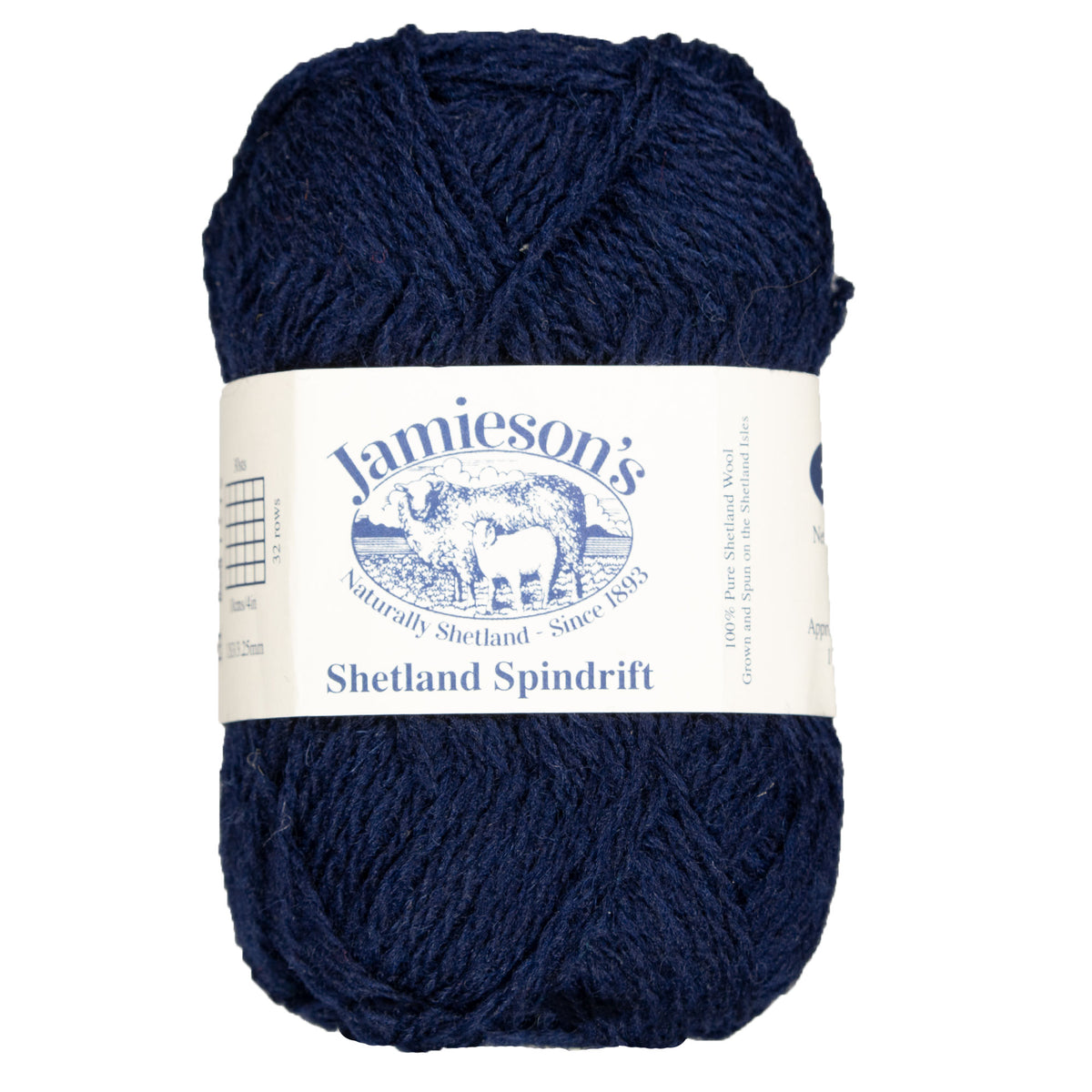 Jamieson's of Shetland Spindrift Yarn - 707 Eclipse - Zoom Image
