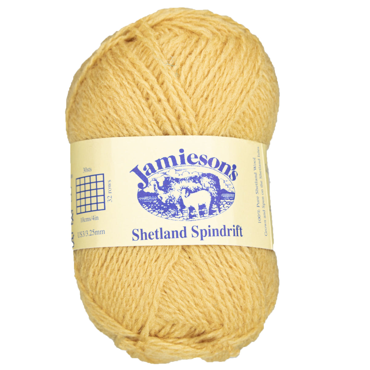 Jamieson's of Shetland Spindrift Yarn - 375 Flax - Zoom Image
