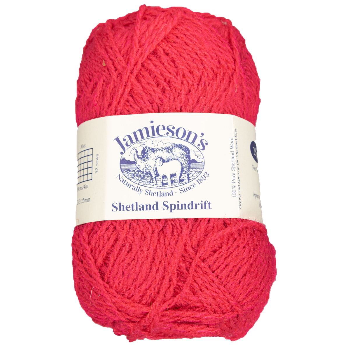 Jamieson's of Shetland Spindrift Yarn - 530 Fuchsia - Zoom Image
