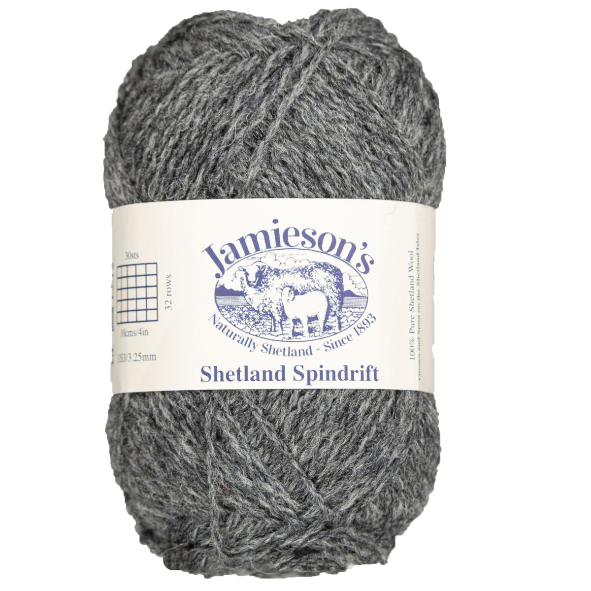 Jamieson's of Shetland Spindrift Yarn - 315 Heron - Zoom Image
