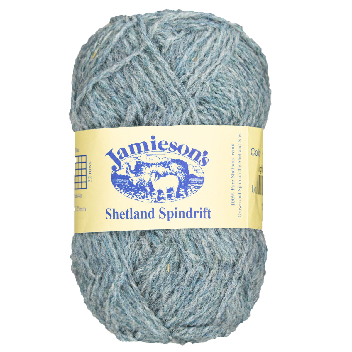 Jamieson's of Shetland Spindrift Yarn - 1390 Highland Mist - Zoom Image