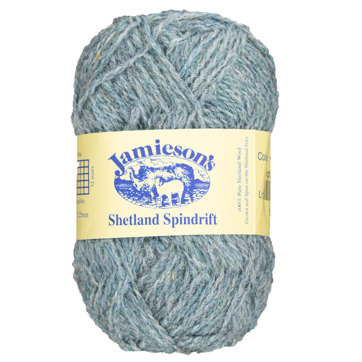 Jamieson's of Shetland Spindrift Yarn - 1390 Highland Mist - Zoom Image