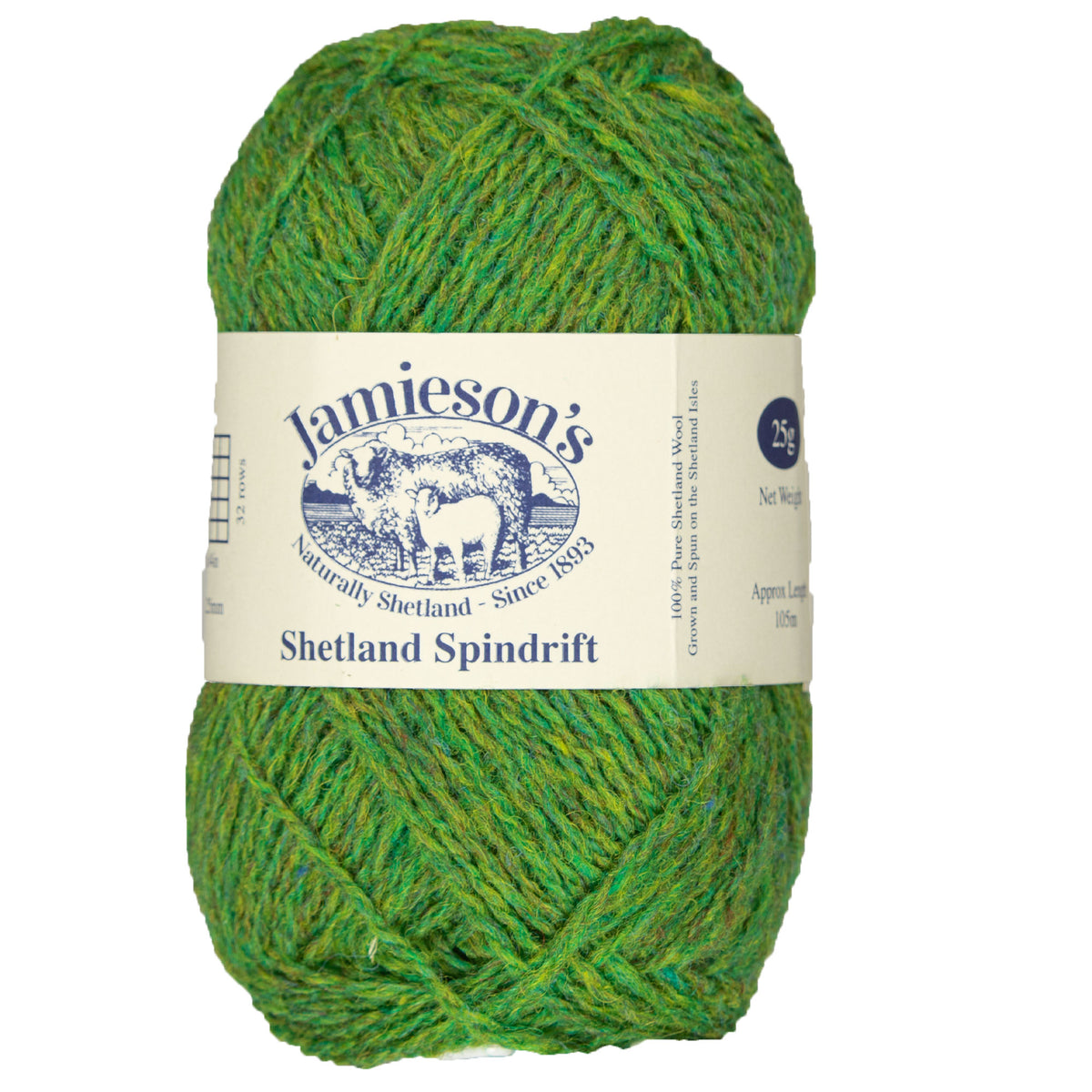 Jamieson's of Shetland Spindrift Yarn - 259 Leprechaun - Zoom Image
