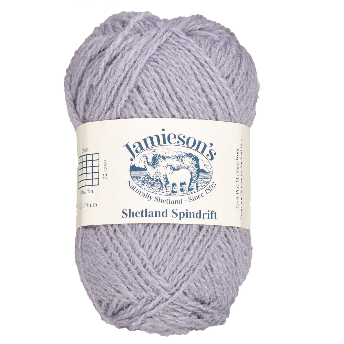 Jamieson's of Shetland Spindrift Yarn - 620 Lilac - Zoom Image
