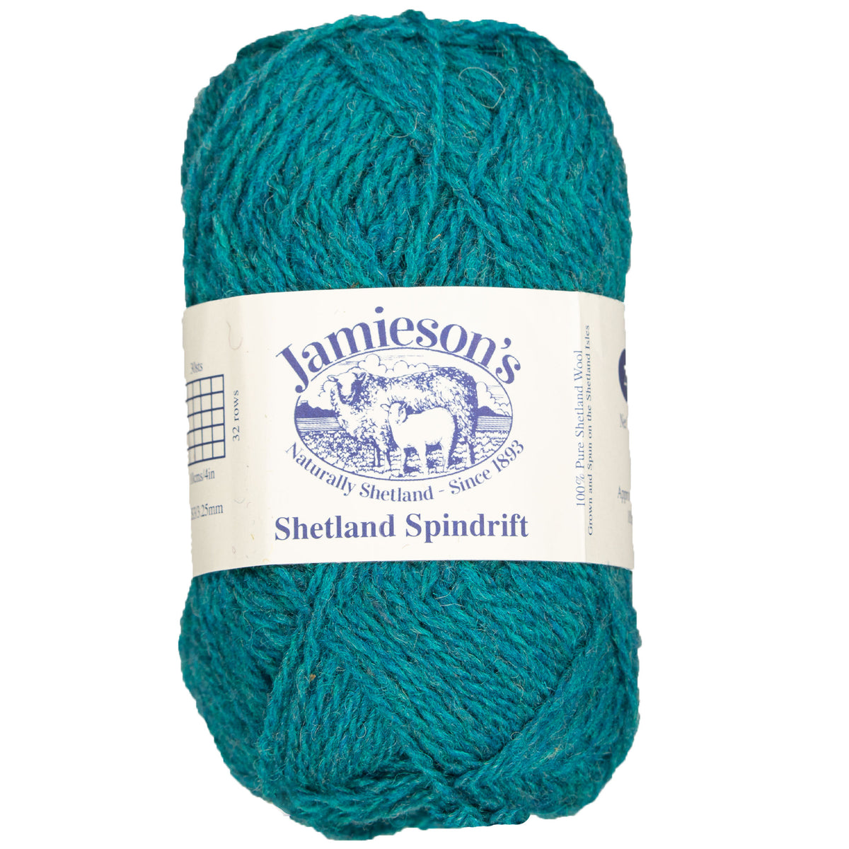Jamieson's of Shetland Spindrift Yarn - 688 Mermaid - Zoom Image