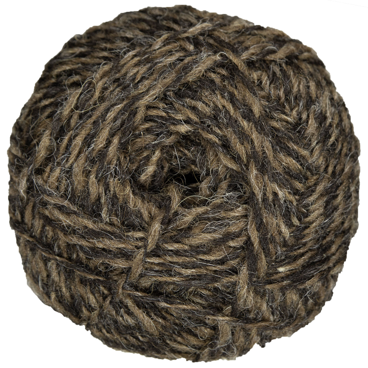 Jamieson's of Shetland Spindrift Yarn - 117 Moorit/Black - Zoom Image