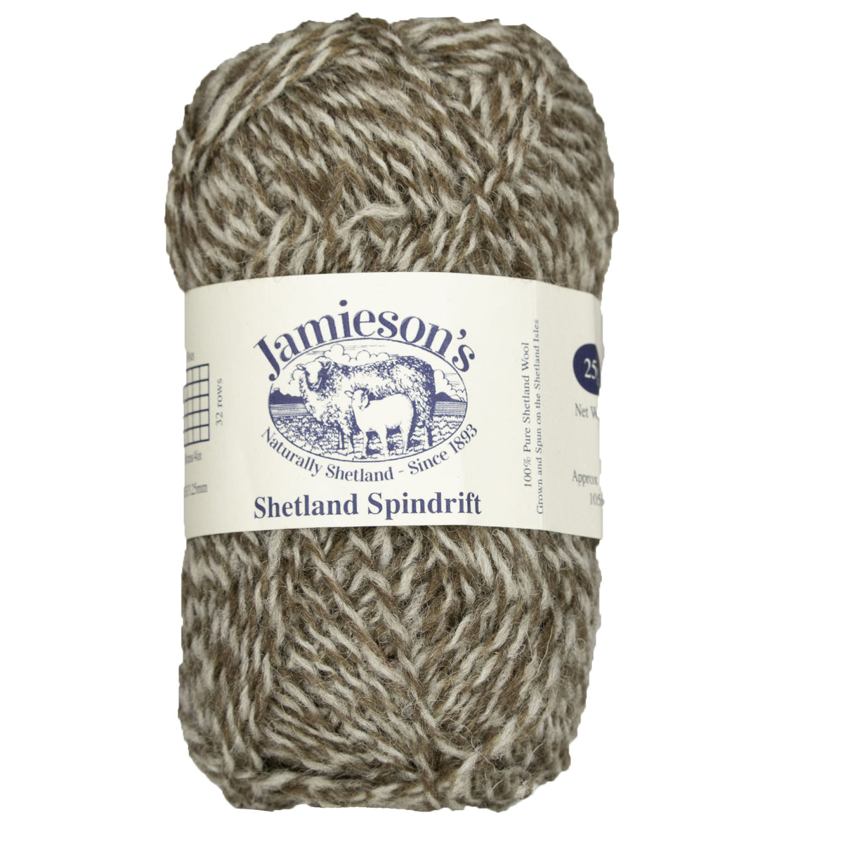 Jamieson's of Shetland Spindrift Yarn - 116 Moorit/Eesit - Zoom Image
