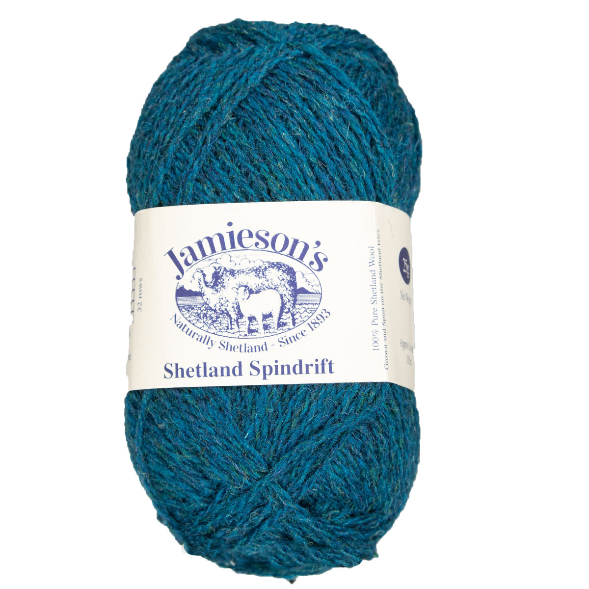 Jamieson's of Shetland Spindrift Yarn - 1020 Nighthawk - Zoom Image
