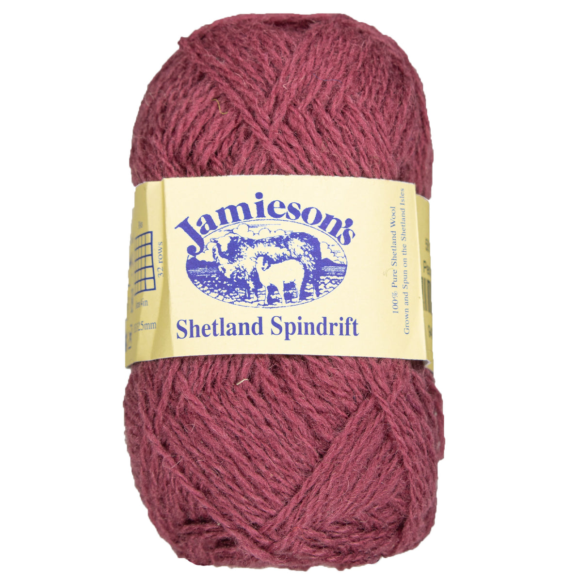 Jamieson's of Shetland Spindrift Yarn - 581 Peony - Zoom Image
