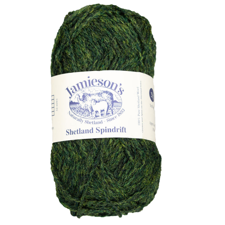 Jamieson's of Shetland Spindrift Yarn - 234 Pine - Zoom Image