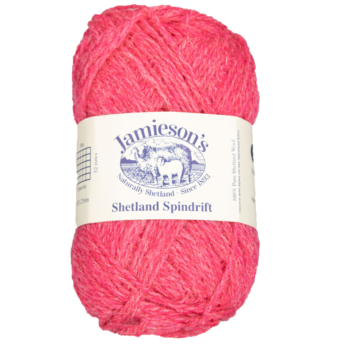 Jamieson's of Shetland Spindrift Yarn - 188 Sherbet - Zoom Image
