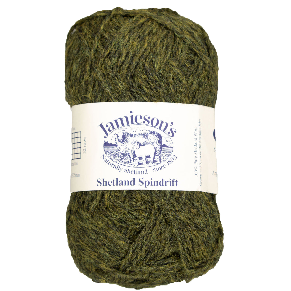 Jamieson's of Shetland Spindrift Yarn - 233 Spagnum - Zoom Image
