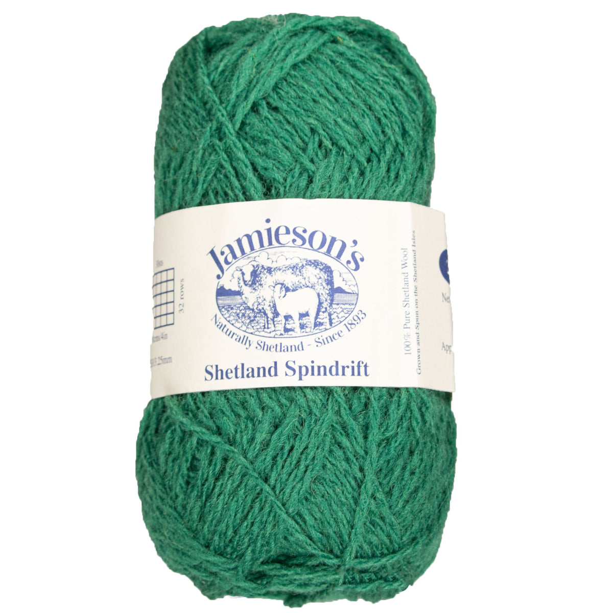 Jamieson's of Shetland Spindrift Yarn - 805 Spruce - Zoom Image
