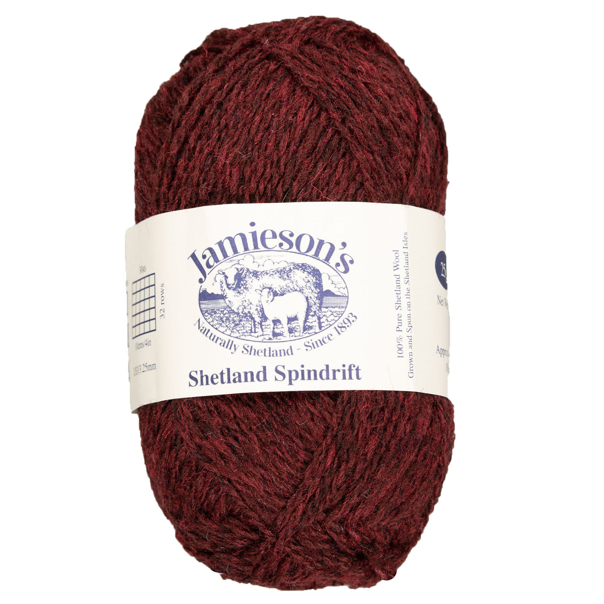 Jamieson's of Shetland Spindrift Yarn - 187 Sunrise - Zoom Image
