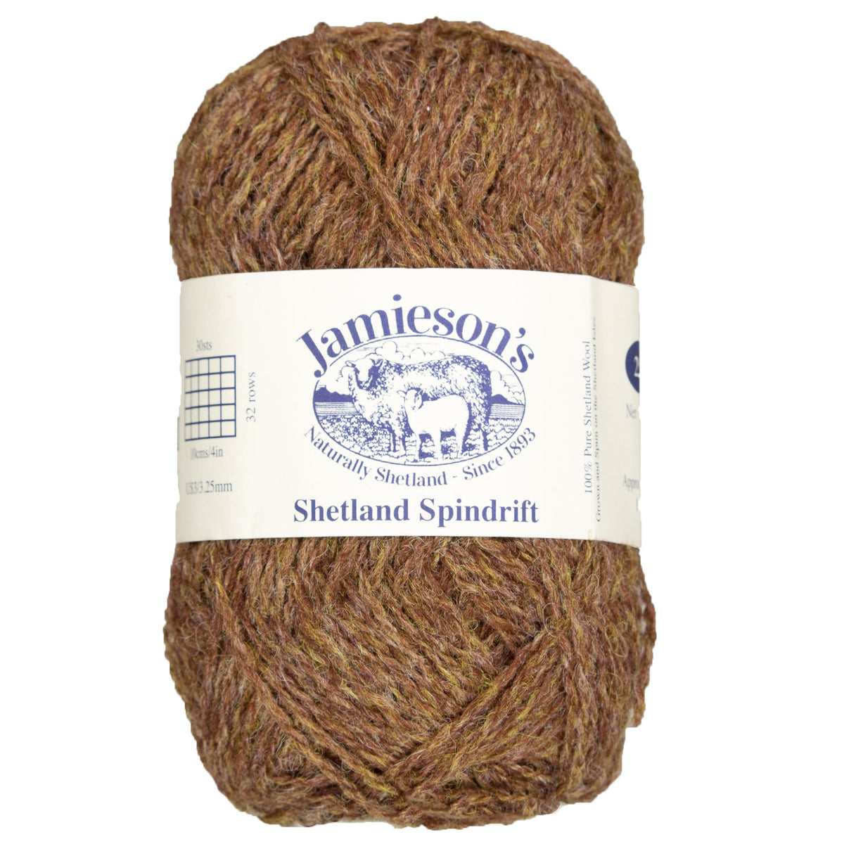 Jamieson's of Shetland Spindrift Yarn - 190 Tundra - Zoom Image