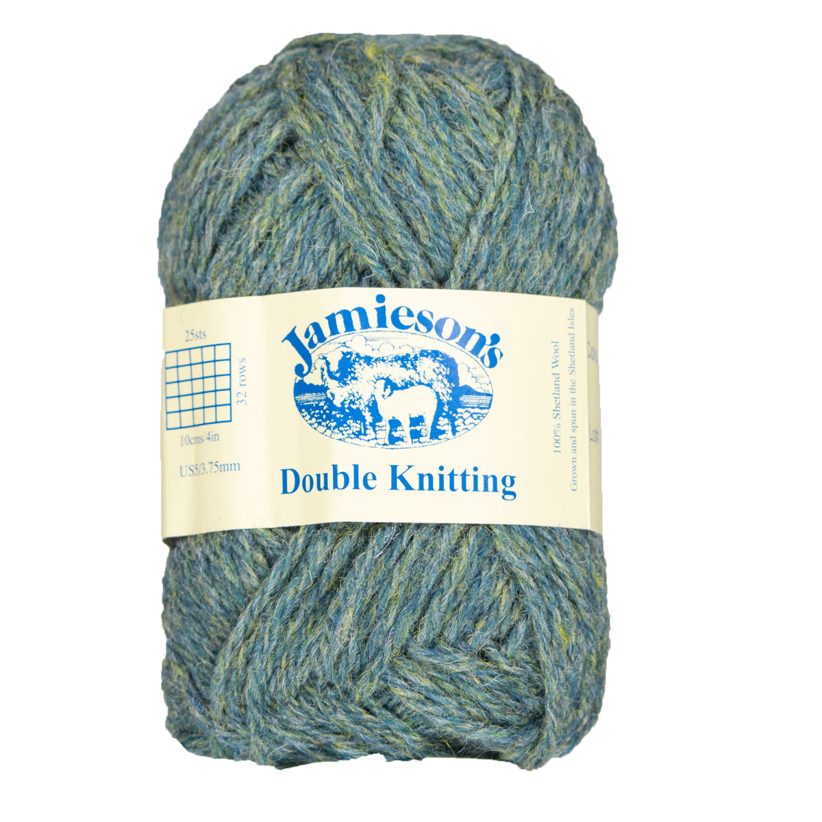Jamieson's of Shetland Double Knitting Yarn - 232 Blue Lovat - Zoom Image

