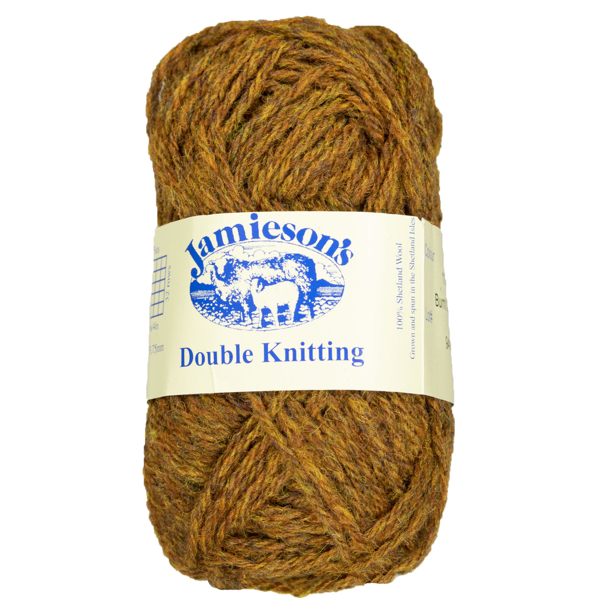 Jamieson's of Shetland Double Knitting Yarn - 1190 Burnt Umber - Zoom Image