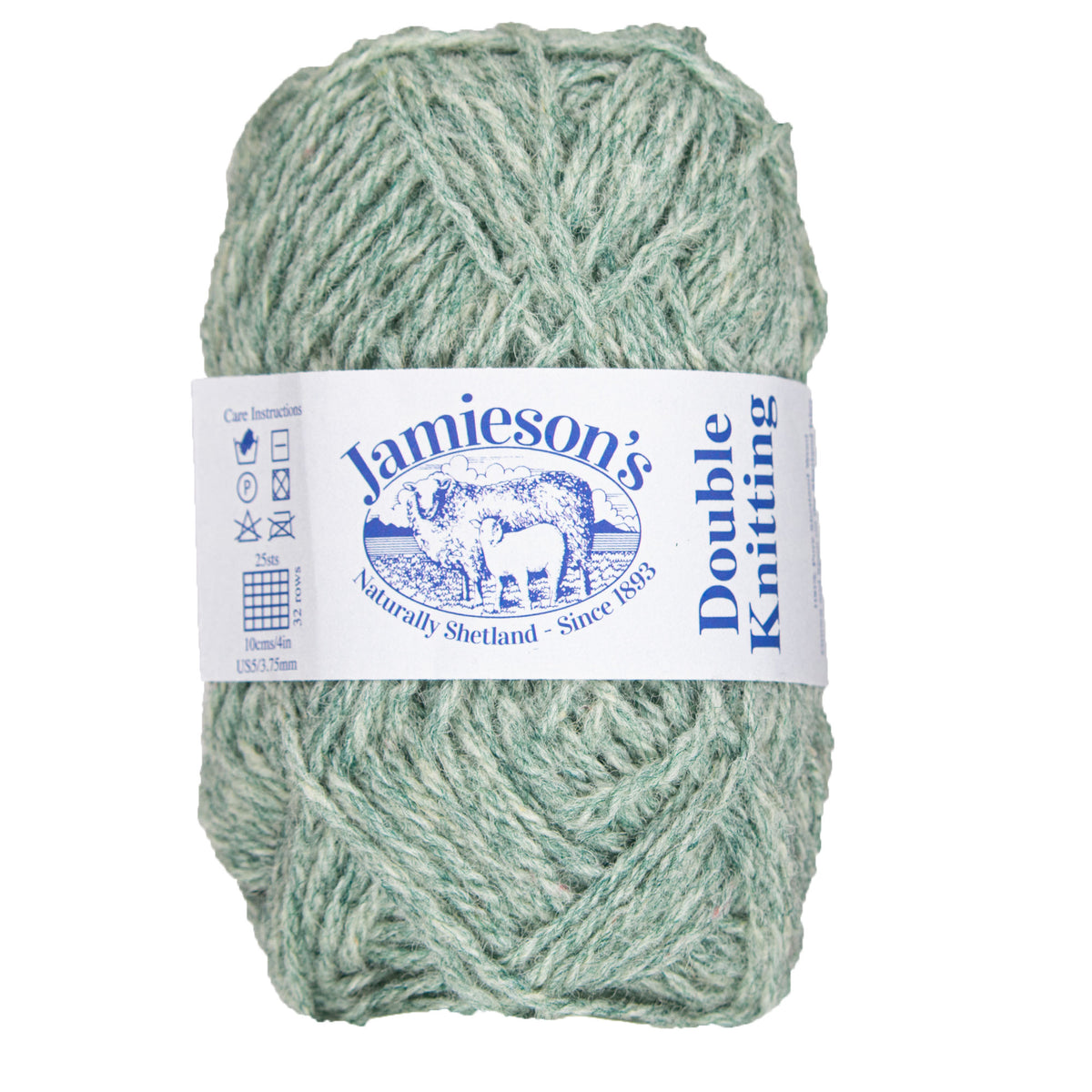 Jamieson's of Shetland Double Knitting Yarn - 274 Green Mist - Zoom Image
