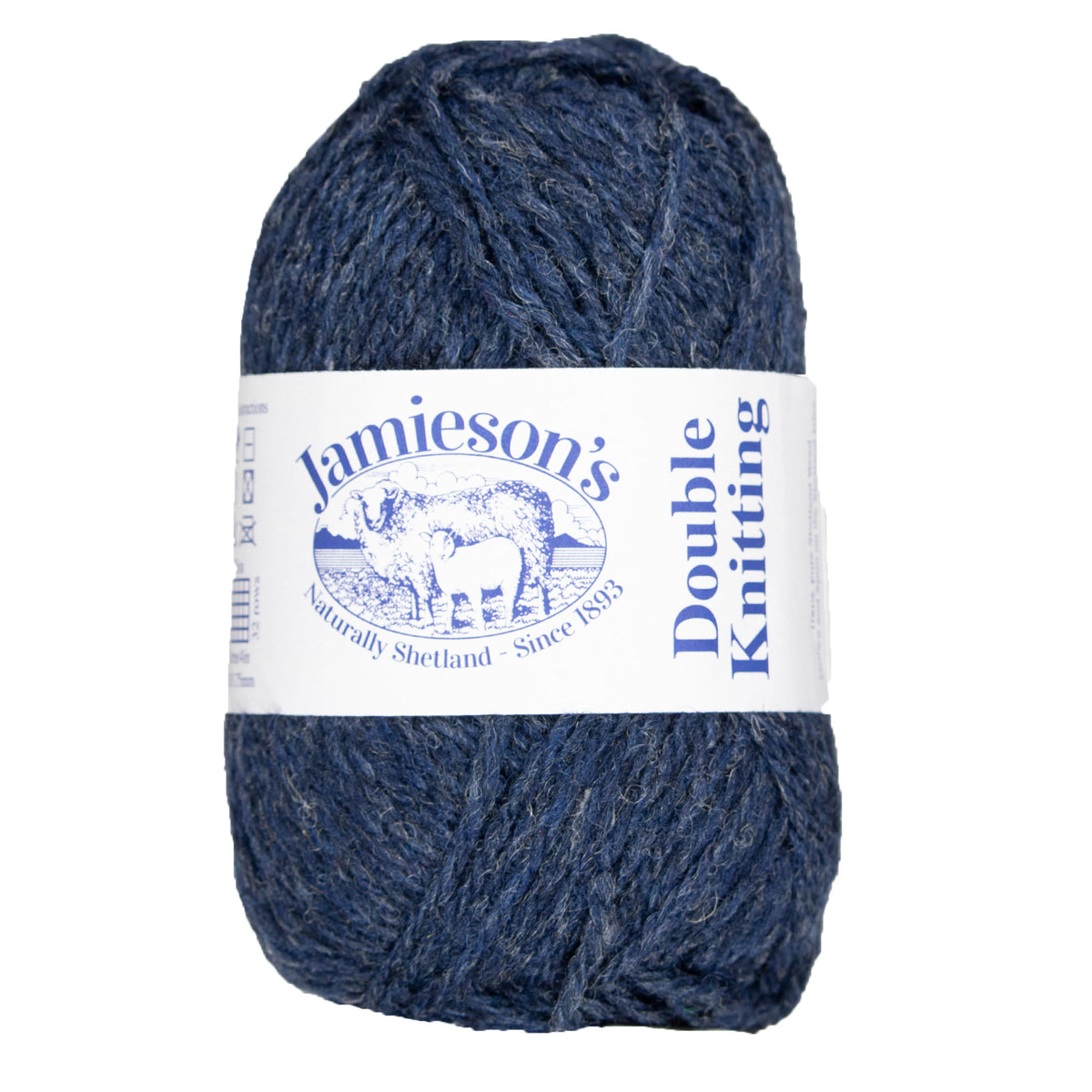 Jamieson's of Shetland Double Knitting Yarn - 160 Midnight - Zoom Image
