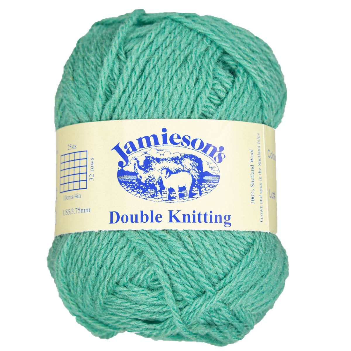 Jamieson's of Shetland Double Knitting Yarn - 770 Mint - Zoom Image
