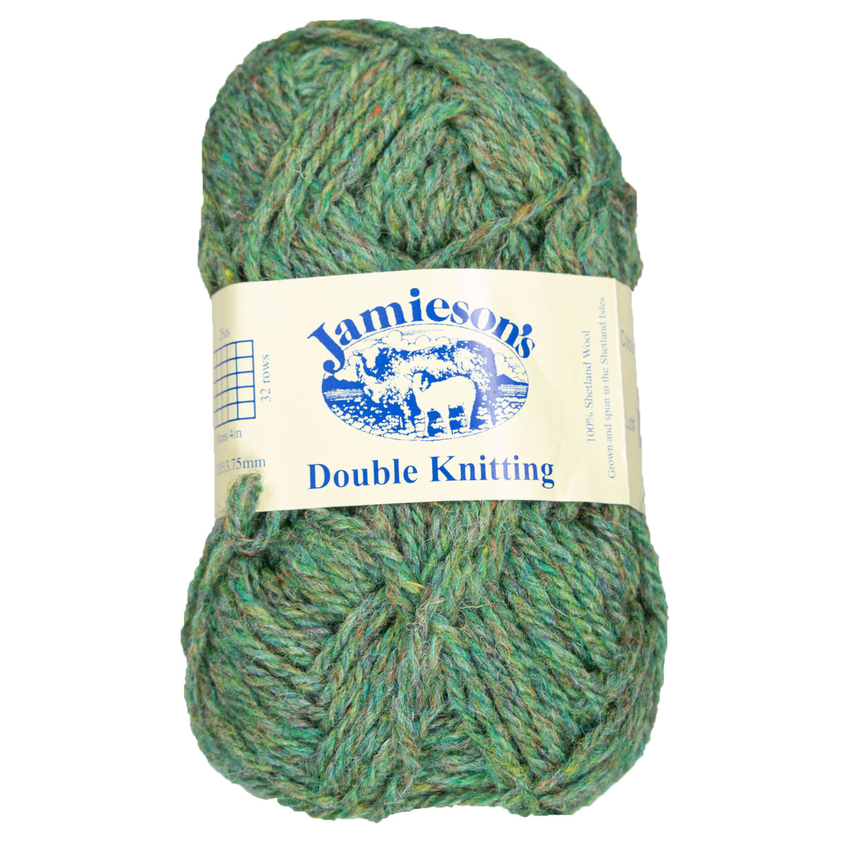 Jamieson's of Shetland Double Knitting Yarn - 286 Moorgrass - Zoom Image
