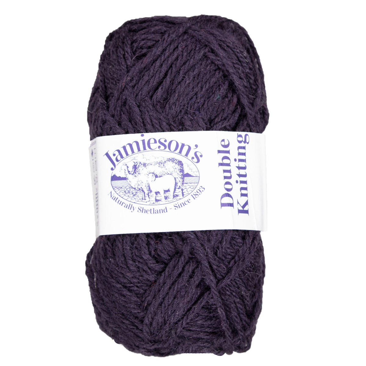 Jamieson's of Shetland Double Knitting Yarn - 598 Mulberry - Zoom Image
