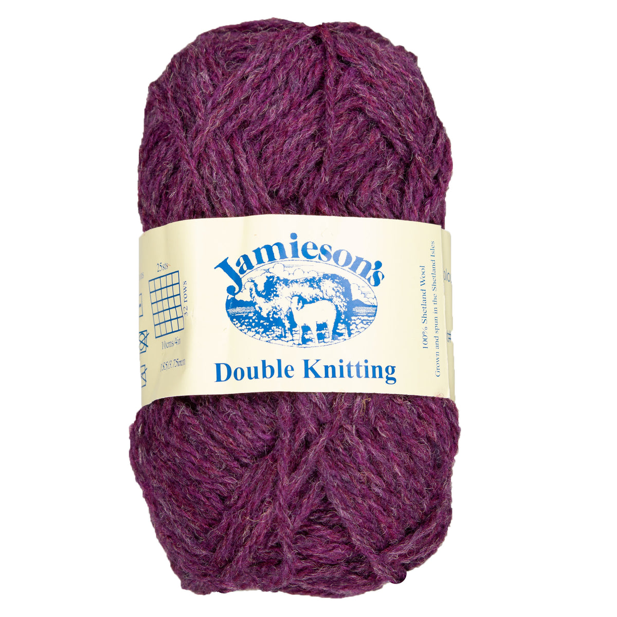 Jamieson's of Shetland Double Knitting Yarn - 1260 Raspberry - Zoom Image