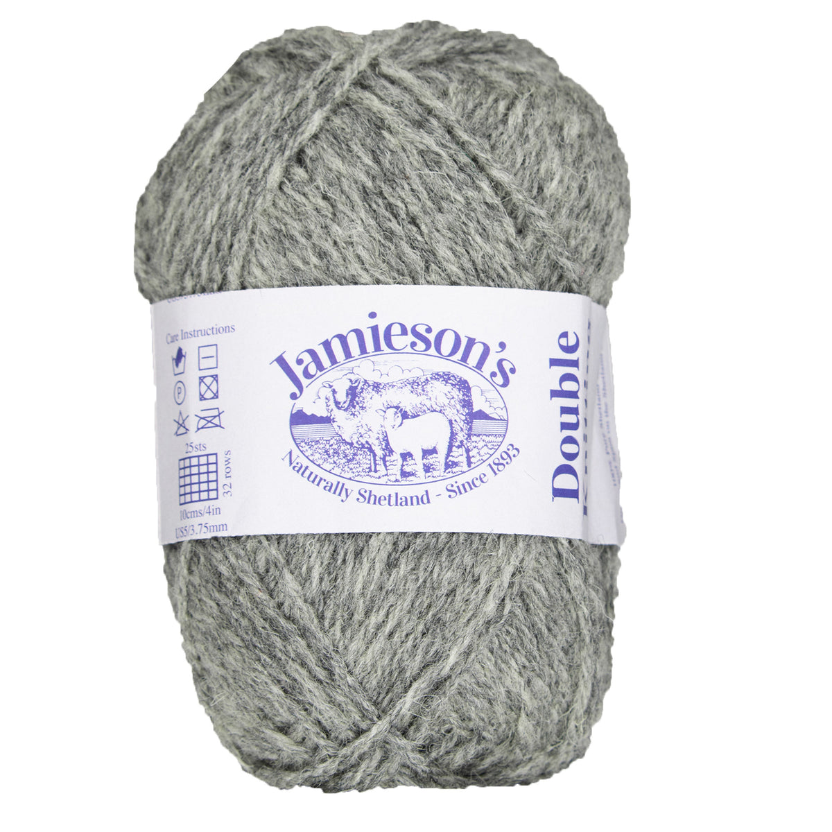 Jamieson's of Shetland Double Knitting Yarn - 320 Steel - Zoom Image
