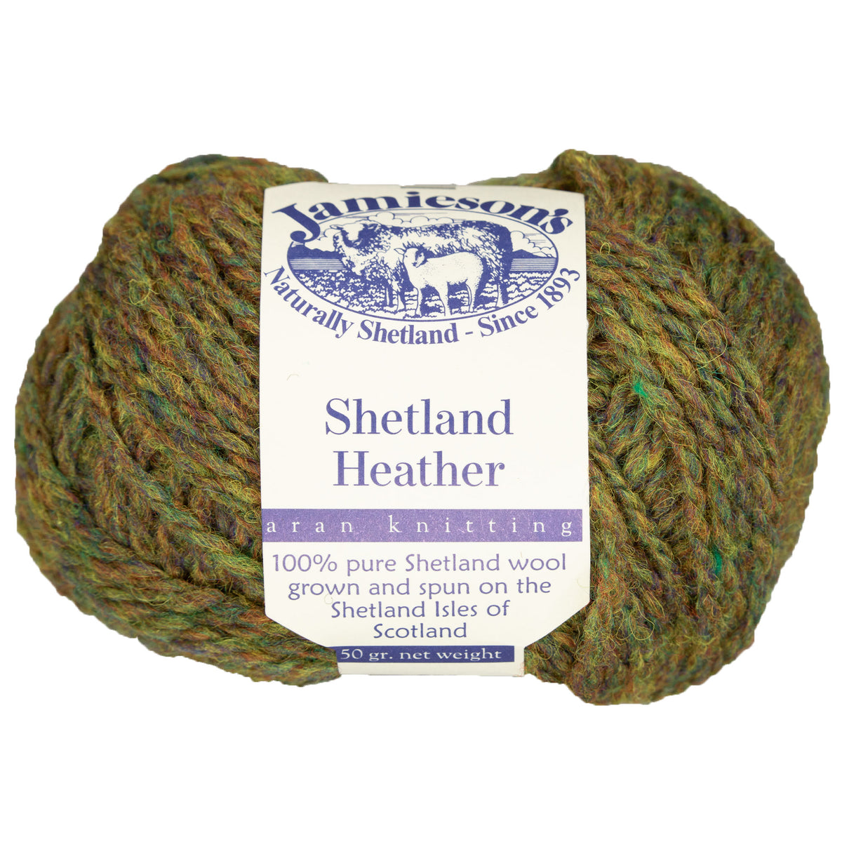 Jamieson's of Shetland Heather Aran Yarn - 998 Autumn - Zoom Image