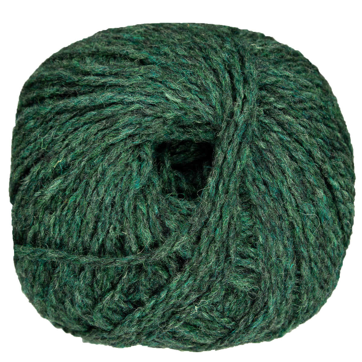 Jamieson's of Shetland Heather Aran Yarn - 336 Conifer - Zoom Image
