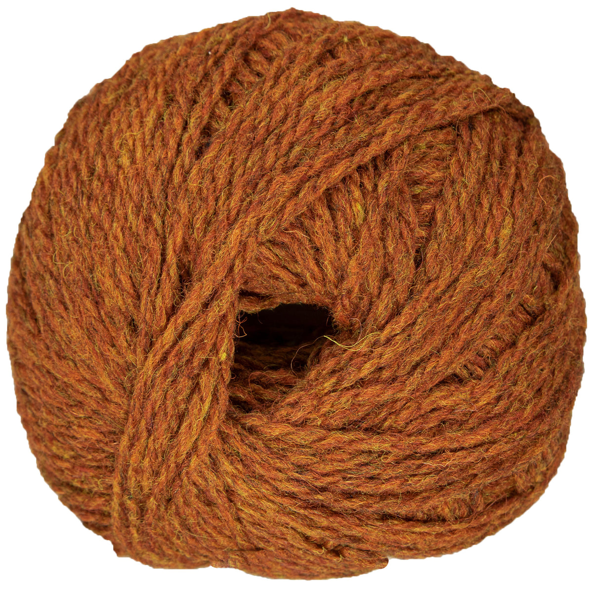 Jamieson's of Shetland Heather Aran Yarn - 331 Ginger Snap - Zoom Image