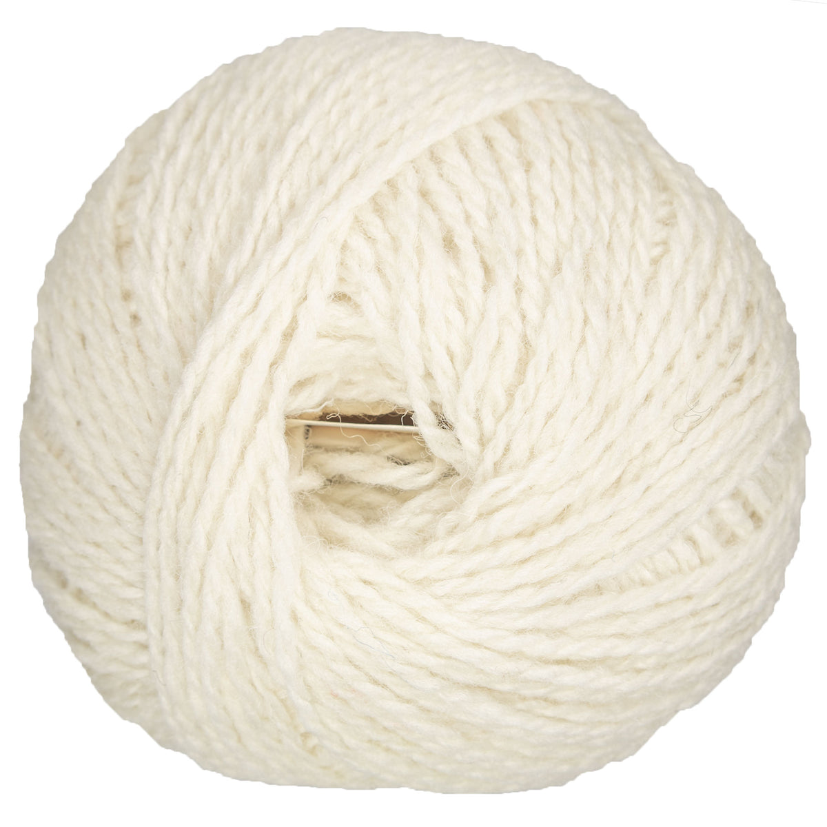 Jamieson's of Shetland Heather Aran Yarn - 104 Natural White - Zoom Image
