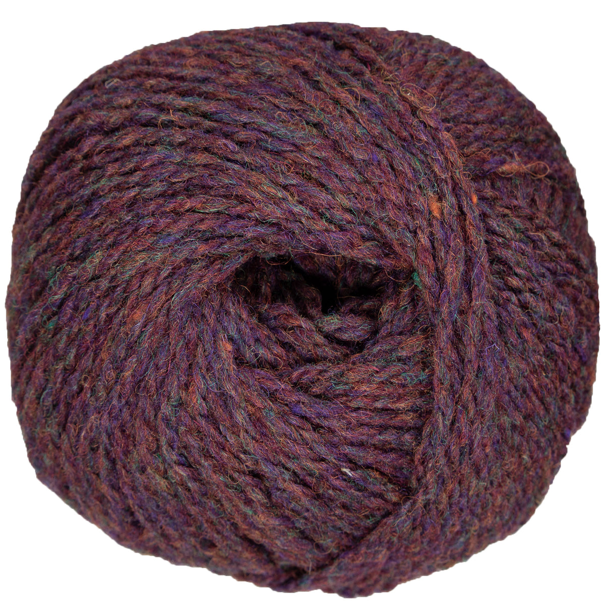 Jamieson's of Shetland Heather Aran Yarn - 239 Purple Heather - Zoom Image