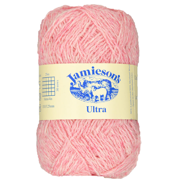 Jamieson's of Shetland Ultra Lace Weight Yarn - 553 Candyfloss - Zoom Image