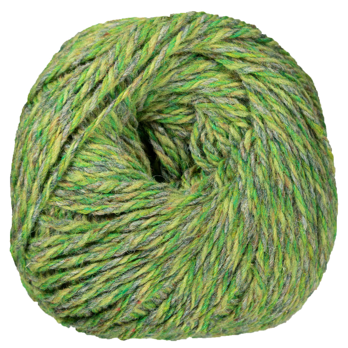 Jamieson's of Shetland Marl Chunky Yarn - 2109 Gooseberry - Zoom Image

