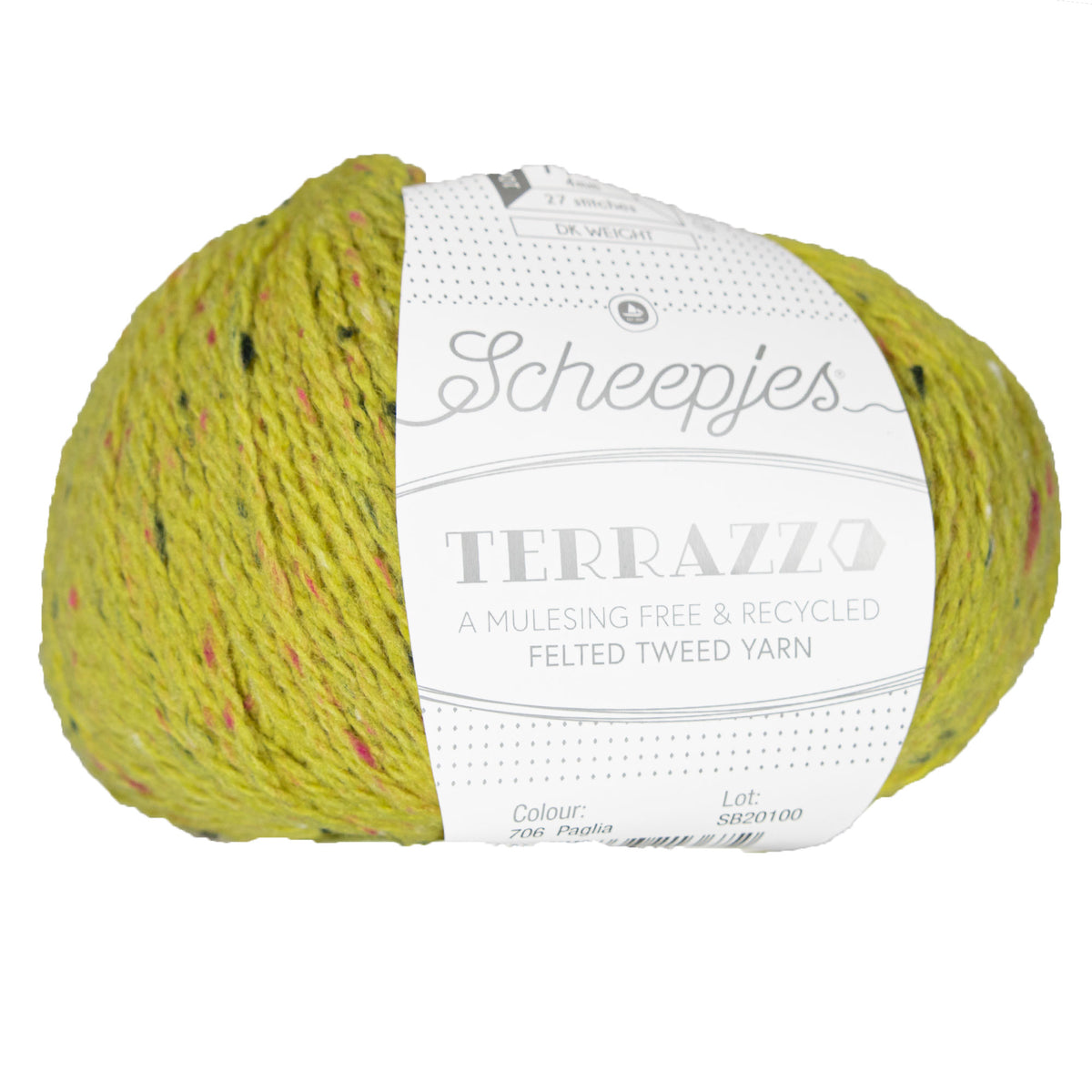 Scheepjes Terrazzo Yarn - 706 Paglia - Zoom Image
