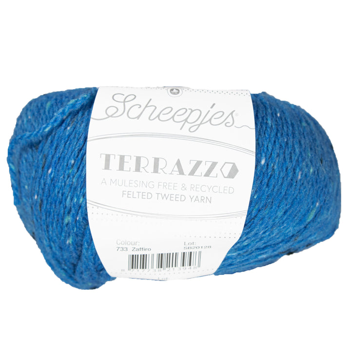 Scheepjes Terrazzo Yarn - 733 Zaffiro - Zoom Image