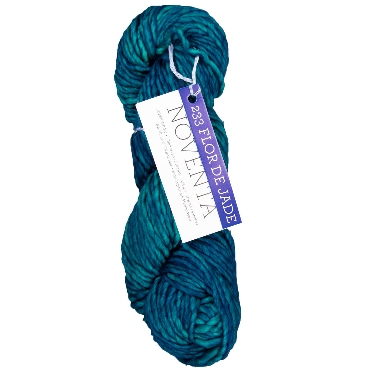 Malabrigo Noventa Yarn - 233 Flor De Jade - Zoom Image