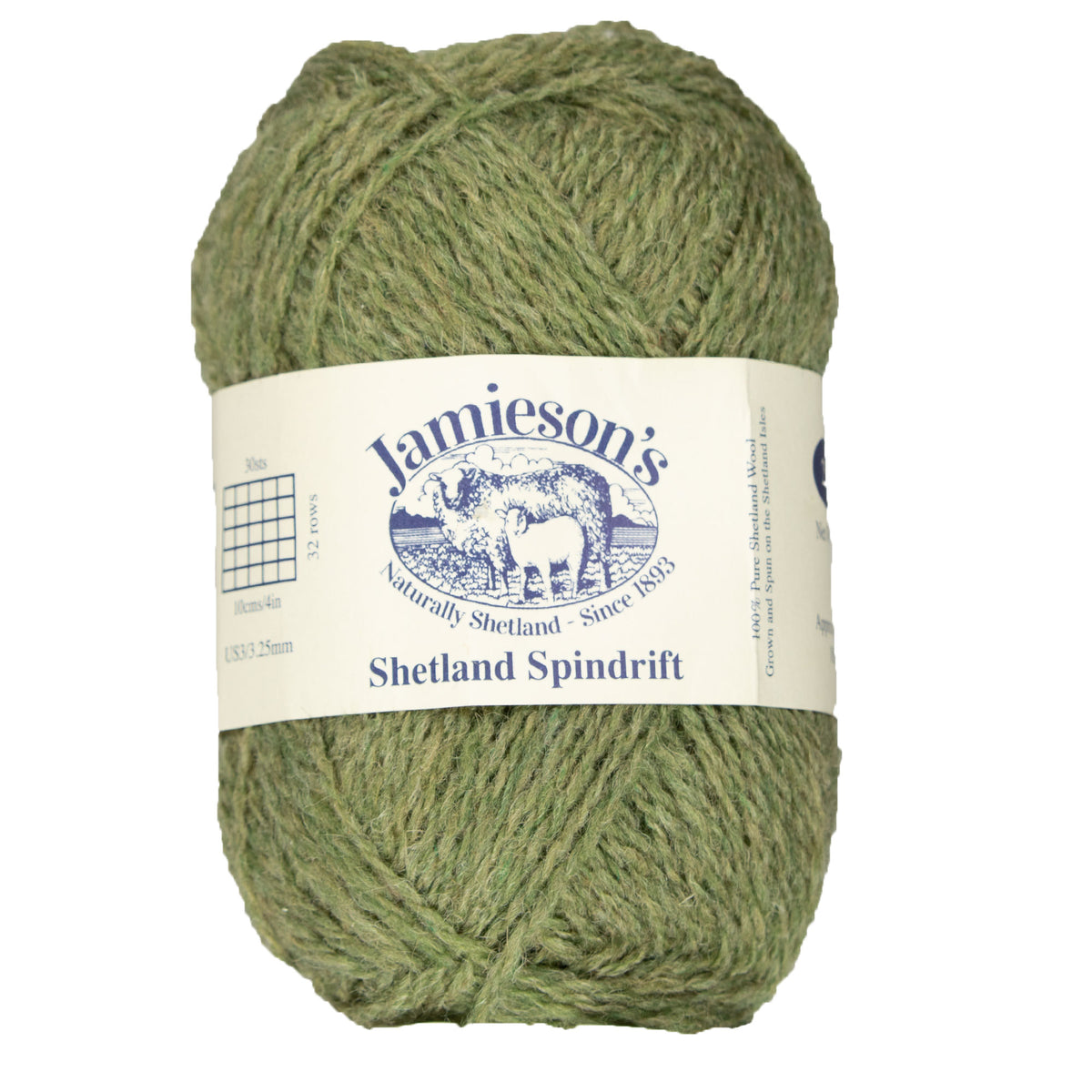 Jamieson's of Shetland Spindrift Yarn - 346 Mistletoe - Zoom Image