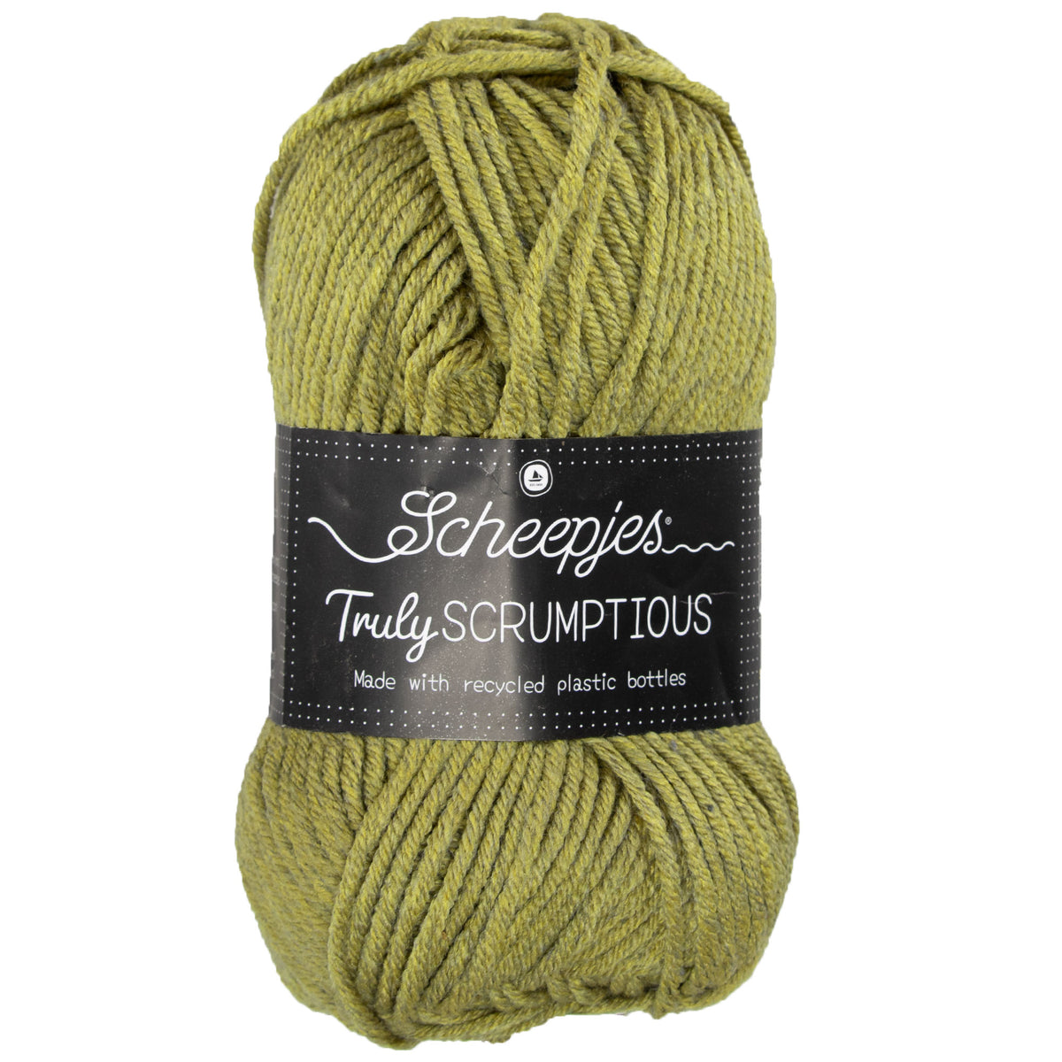Scheepjes Truly Scrumptious Yarn - 327 Lemon Poppy Seed - Zoom Image
