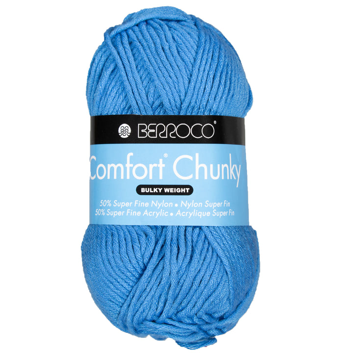 Berroco Comfort Chunky Yarn - 5735 Delft Blue - Zoom Image